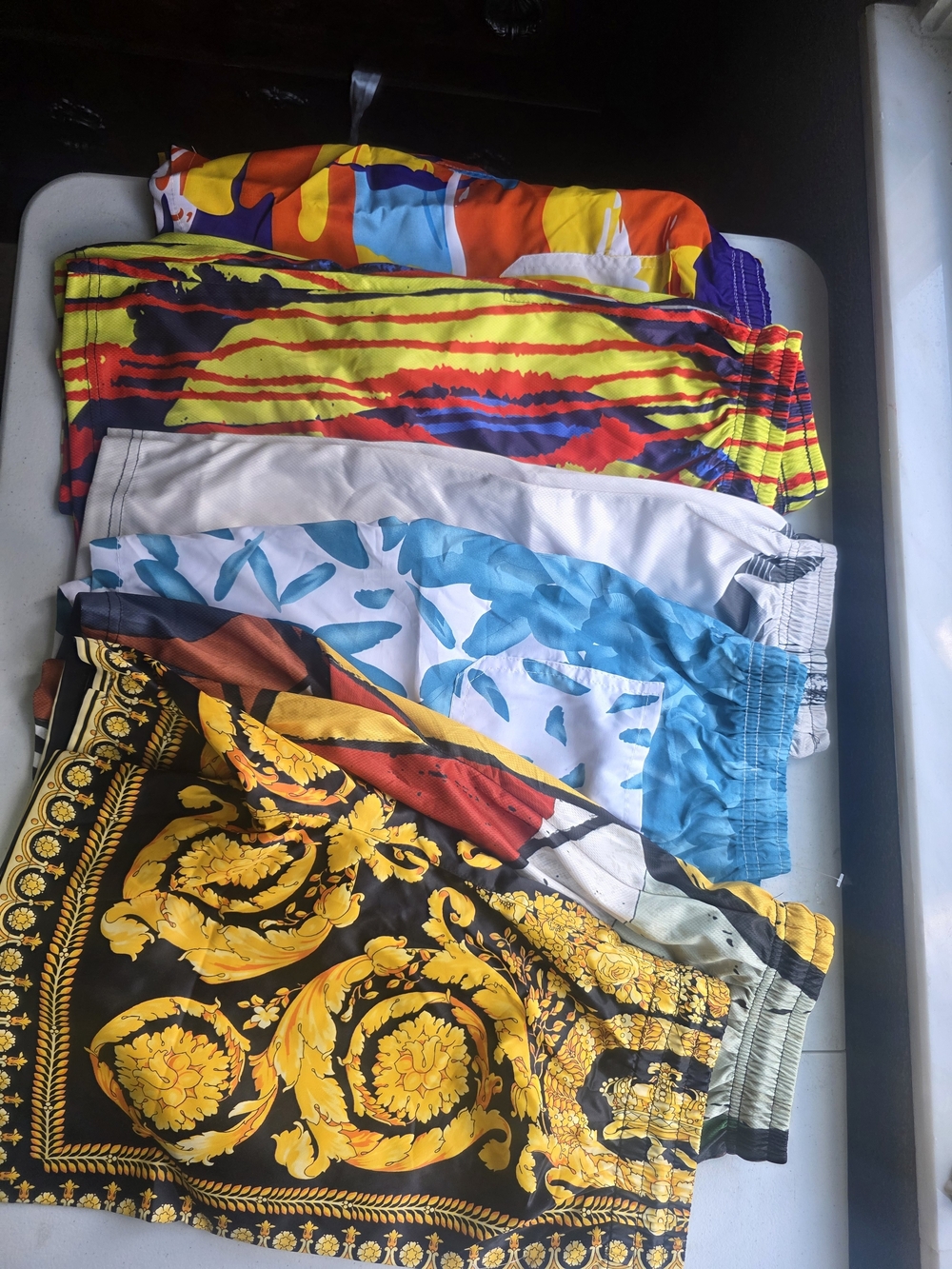 6 Pc Mens Surf Shorts